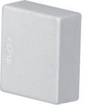 Hager M61137035 Endstück schnittkaschierend PVC zu Leitungsführungskanal LF 15x15mm lichtgrau 5 Stück 