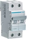 Hager MCN210 Leitungsschutzschalter 2-polig 6kA C-Charakteristik 10A 2TE 