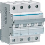 Hager MCN425 Leitungsschutzschalter 4-polig 6kA C-Charakteristik 25A 4TE 