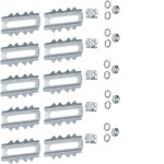 Hager R2320VERZ Kupplung im Set 10 Stück zu Leitungsführungskanal LFS 20x 20mm 
