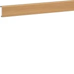 Hager SL200552D5 Sockelleistenkanal-Oberteil PVC zu SL 20x55mm Dekor Eiche 2 Meter 