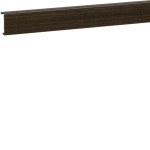 Hager SL200552D6 Sockelleistenkanal-Oberteil PVC zu SL 20x55mm Dekor Sucupira 2 Meter 