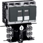 Hager SL200809479011 Geräteträger-Technikteil Datenanschluss 2xCat. 6A zu SL 20x80mm graphitschwarz 