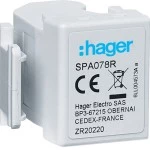 Hager SPA078R Fernmeldekontakt für Kombiableiter SPA70xZ/SPA80xZ 