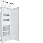 Hager VU602WWH Hybrid volta Unterputz 24PLE 2 Montageplatten Steckdose und Kunststofftür 