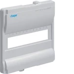 Hager VZ221N Geräteabdeckung Volta UPV/HWV 1-reihig 