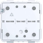 Hager WAC1010 Tastenmodul vernetzbar, 1fach, 230 V, für UP Einsatz und Aufsatz A.x/C.x 