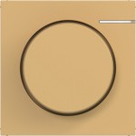 Hager WAC7061C02 Zentralstück für Drehdimmer, vernetzbar, A.x/C.x, hazel matt 