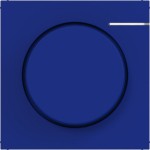 Hager WAC7061C14 Zentralstück für Drehdimmer, vernetzbar, A.x/C.x, cobalt matt 