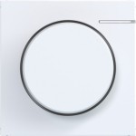 Hager WAC7061WM Zentralstück für Drehdimmer, vernetzbar, A.x/C.x, lichtweiß matt 