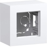 Hager WAD8110WG Gehäuse 1fach, hohe Ausführung, AP, A.8, lichtweiß glänzend 
