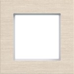 Hager WAD8120X12 LED-Rahmen 1fach, A.8, drift wood, Koto-Holz 