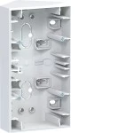 Hager WAD8215WG Eckgehäuse 2fach, A.8, lichtweiß glänzend 