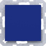 Hager WAF1001C14 Blindverschluss mit Zentralstück, Ax/Cx, cobalt, matt 
