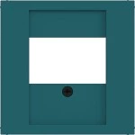Hager WAF1106C09 Zentralstück für TDO-Steckdose, Ax/Cx, azure, matt 