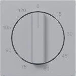 Hager WAF1313TA Zentralstück für mechanische Zeitschaltuhr 0-120 min, Ax/Cx, titan met lack 