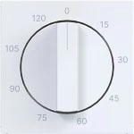 Hager WAF1313WG Zentralstück für mechanische Zeitschaltuhr 0-120 min, Ax/Cx, lichtweiß glänz 
