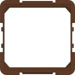 Hager WAF7091C03 Zwischenring für Zentralplatte 45 x 45 mm, A.x/C.x, turf, matt 