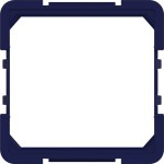 Hager WAF7091C06 Zwischenring für Zentralplatte 45 x 45 mm, A.x/C.x, ocean, halbglänzend 
