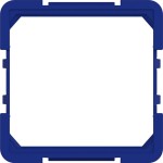 Hager WAF7091C14 Zwischenring für Zentralplatte 45 x 45 mm, A.x/C.x, cobalt, matt 