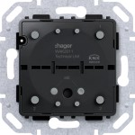 Hager WAK2011 Taster Basic UP KNX Secure, 1fach, für A.x/C.x 