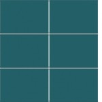 Hager WAK7016C09 Abdeckung für Tastsensor KNX Secure, 6fach, A.x/C.x, azure, matt 