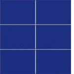 Hager WAK7016C14 Abdeckung für Tastsensor KNX Secure, 6fach, A.x/C.x, cobalt, matt 