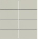 Hager WAK7018C15 Abdeckung für Tastsensor KNX Secure, 8fach, A.x/C.x, pebble, matt 