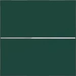 Hager WAN7010C07 Abdeckung für Taster, 1fach, A.x/C.x, jade, halbglänzend 