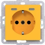 Hager WAS4055C16 Steckdose SCHUKO mit USB Typ C 2fach PD, 20W, A.x/C.x saffron matt 
