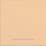 Hager WAW1031C12 Wippe 1fach, klare Linse, A.x/C.x, petal, matt 