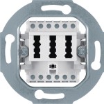 Hager WDF4011WG TAE-Anschlussdose 2 X 6/6Nff Modul-Ein