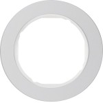 Hager WLD9100AW Rahmen 1fach R.Classic Alu pw 