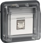 Hager WNA226 UAE Std.n-Einsatz 8p geschi Kat.6 W.1 gr