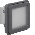 Hager WNA601 LED-Signallicht-Einsatz rot/grün W.1 gra 