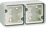 Hager WNA682B Gehäuseunterteil 2f waag Rahm LEF W.1 pw 
