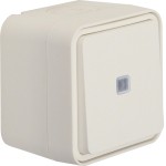 Hager WNC003B Kontroll-Wechselschalter AP W.1 pw 