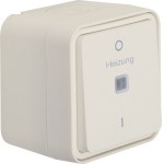 Hager WNC015B Kontroll-Ausschalter 2p Heizung W.1 pw