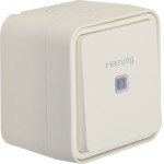 Hager WNC016B Kontroll-Wechselschalter Heiz. AP W.1 pw