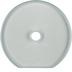 Hager WTD7171GT2 Endplatte Serie Glas passend für HWM Drehschalter und Knebel 