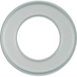 Hager WTD7180GT Glasrahmen 1-fach, Serie Glas klar