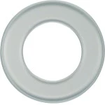 Hager WTD7180GT2 Glasrahmen 1fach passend für Hohlwandmontage (HWM) 