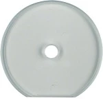 Hager WTD7671GT Glas-Endplatte Schalter Serie Glas klar 