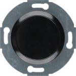 Hager WTF1001BG Blindverschluß 1930/Glas schwarz 