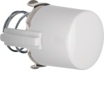 Hager WTF5285WG Tasterknopf f Druckt. E10 1930/Glas weiß