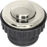 Hager WZE5100CH Drucktaster Chrom glänzend, System TS 
