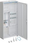 Hager ZB323T15B Komplettschrank universZ 1100x550x205mm SchutzklasseII IP44 1 Zählerplatz/VF-5rh/APZ 2feldig 