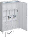 Hager ZB332U22LS Komplettschrank universZ 1100x800x205mm SKII IP44 2 Zählerplätze /SG 3-feldig VBEW 