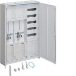 Hager ZB333U25N Komplettschrank universZ 1100x800x205mm SKII IP44 2 Zählerplätze /VF-5rh/APZ 3-feldig 
