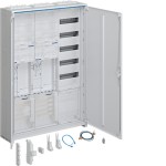 Hager ZB33ET225W11 Komplettschrank universZ 2 Zählerplätze BKE-I APZ VT5 1100mm 3-feldig ÜSS ESA 